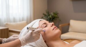 Microneedling Behandlung im skintime Studio Bockenheim